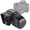 Black, variant on Full Body Camera PU Leather Case Bag for Canon EOS 200D