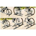 thumbnail image 4 of kurtrusly Support de Stationnement pour Vélo Bicyclette Rangement Support au Sol Support 1 Support de Vélo Support, 4 of 8