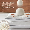 thumbnail image 3 of Memory Foam 14 x 36 Inch Throw Pillow Insert, Premium Lumbar Pillow Insert for Decorative Throw Pillow, Living Room, Couch and Sofa, 14 x 36 Inch, White, 3 of 4