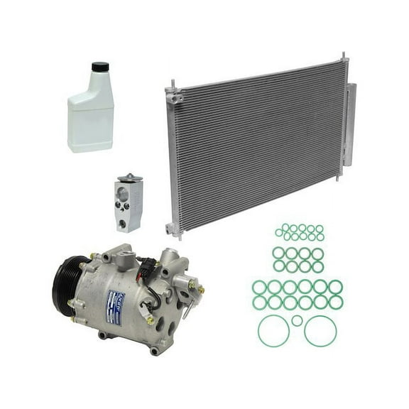 A/C Compressor Kit with Condenser - Compatible with 2012 - 2015 Honda CR-V 2013 2014
