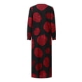thumbnail image 5 of Women's Long Sleeve Button Down Abaya Casual Dress Dubai Outfits, 5 of 5
