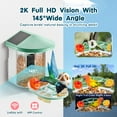 thumbnail image 3 of VEVOR Smart Bird Feeder with Camera 2K HD AI Identify Bird Species Solar-Powered, 3 of 9