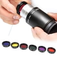 thumbnail image 4 of Kit de 6 filtros para telescopio de colores de 1,25 pulgadas con caja de almacenamiento para oculares de telescopios, 4 of 15