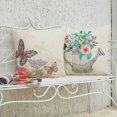 thumbnail image 3 of Spring Pillow Covers 18x18 Inch Set of 4 for Spring Decorations Hello Spring Wreath Bicycle Butterfly Decorative Throw Pillow Covers for Spring Home Farmhouse Decor, 3 of 7