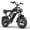 16''-48V 25AH, variant on 1500W Peak 30Mph 48V 15.6Ah E-Dirt Bike 70Mi, 20" Fat Tire Electric Dirt Bike for Adults,Full Suspension,Disc Brakes,cTUVus Certified