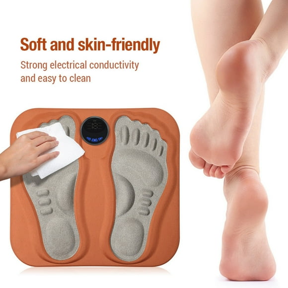 DHARMONAL 3D Sole Massager Foot Pad Micro Current Calf Sole Massager Micro Current Foot Massage Spinal Decompression Make Adult Pleasure for Him Male Vibrating Plug Female Pleasure Devices