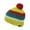 Yellow/red, variant on CUGLOG K028 Mont Ventoux Beanie Hat-Grey/Black