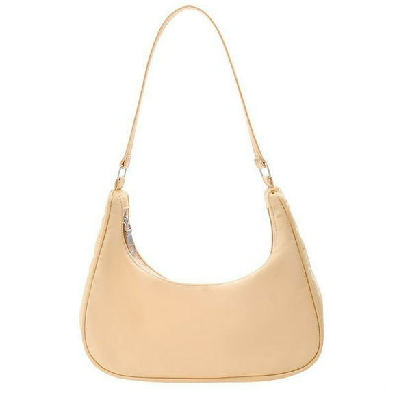 Women Bag Armpit Shoulder Bag Small Shoulder Purse Underarm Bag Brand Clutch Women Hobos Summer Simple Handbag,light yellow