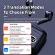 thumbnail image 3 of Dispositivo Traductor De Idiomas, Auriculares Traductores De 3 Modos Actualización Continua En Tiempo Real Bluetooth 5.3 Para Viajes Para, 3 of 7