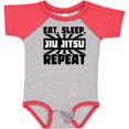thumbnail image 3 of Inktastic Eat, Sleep, Jiu Jitsu, Repeat Boys or Girls Baby Bodysuit, 3 of 5