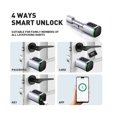 thumbnail image 2 of Door Smart Cylinder Lock Bluetooth APP Digital Password Card Mechanicak Key Unlock Home Electronic, 2 of 5