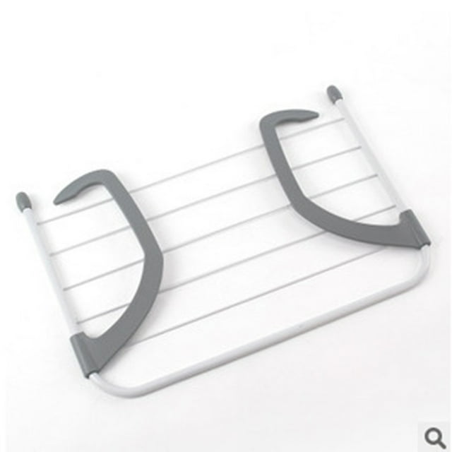 De Secado de Ropa Portátil Colgante Estante de Secado Colapable Colapsable Para Barandas de Balcón