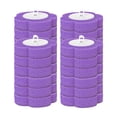 thumbnail image 2 of 24 recambios de cepillo para inodoro, recambios de almohadillas para varilla de inodoro, recambios de limpiador Púrpura, 2 of 9