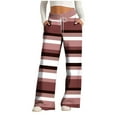thumbnail image 2 of Roncen Women Cotton Lounge Pants Comfy Pajama Bottoms With Pockets&Drawstring, 2 of 6