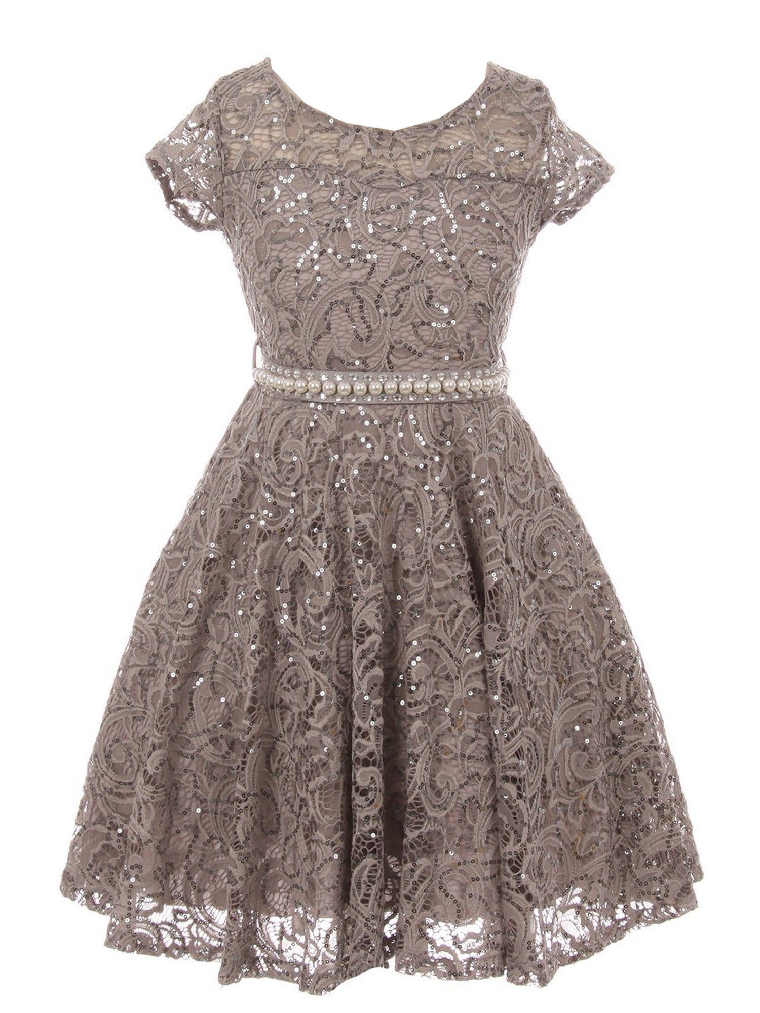 walmart silver dress