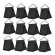 thumbnail image 5 of HAMPPLIES 25Jgo Accesorios Metálicos De Triangular Negro Para Compatibles Con Redes De Salto, 5 of 8