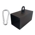 thumbnail image 2 of Colaxi Pinch Block Finger Grip Strength Training Tool Exercise Iron Portable Hand Grip Hang Weight Plate for Rock Climbing Back Rows Square Shape 8 cmx8 cm, 2 of 6