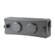 thumbnail image 1 of Tendedero retráctil de pared de acero inoxidable con dos cuerdas ajustables de 5,1 m para interior y exterior montado en balcón baño patio, 1 of 7