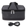 thumbnail image 1 of TrueNorth Portable Electric Lunch Box Food Heater USB Constant Heating Insulation Bag Heated Lunch Box Bag Light Gray, 1 of 5