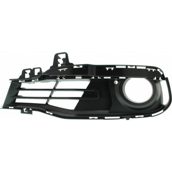 For BMW 328i xDrive 2016 Fog Light Trim Driver Side | Front | Textured Black | With Fog Light Type Standard/Modem Line | Replacement For BM1038180 | 51117396877
