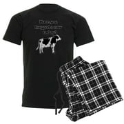 CafePress - Have You Hugged A Cow Today? Men's Dark Pajamas - Men's Dark Loose Fit Cotton Pajama Set
