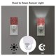 thumbnail image 3 of Balery Cute Tomato Luz Nocturna LED con Sensor Automático, Enchufe con Sensor Crepuscular, Luz Suave de 0.5W para Dormitorio, Pasillo, Baño-EU, 3 of 7