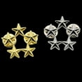 thumbnail image 3 of Five-Pointed Star Lapel Pin Collar Brooch Badage Women Men Star Metal Badge Clip, 3 of 8