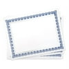 Gartner Studios 36005-S Blue + Silver Foil Certificate