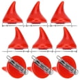 thumbnail image 4 of 10pcs clips de cabello de halloween pequeño horno horcin horror cosplay accesorios, 4 of 5