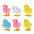 thumbnail image 1 of SHISUYAN 6 Pcs Petits Jouets pour Poussins Jouet en Peluche de Pâques Jouet en Peluche Poussin à Remonter Jouets en Peluche à Remonter Fournitures de Pâques Jouets à Remonter, 1 of 8