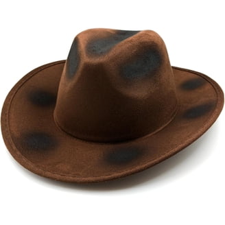 rag & bone Floppy Fedora Packable Matter Brown Melange LG 
