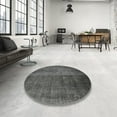 thumbnail image 3 of Ahgly Company Indoor Rectangle Contemporary Black Abstract Area Rugs, 4' x 6', 3 of 6