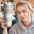 thumbnail image 6 of 18th Birthday Stainless Steel Tumbler with Handle & Straw, Birthday Gifts Cup 40 Oz, 18 Year Old Birthday Gifts for Girls, 18th Birthday Decorations for Girls, Happy 18th Birthday Gifts for Girls, 6 of 6