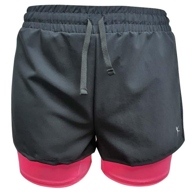 Short Danskin para Mujer, Confort Negro Talla CH