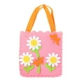 thumbnail image 4 of Bolso de costura DIY, manualidades de costura para niños, aprender a coser, suministros de monedero preperforados, Material para preescolar, guardería, 4 of 10