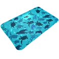 thumbnail image 3 of Bathroom Rugs Non Slip Washable - World Turtle Day Kitchen Mats for Floor, Area Rugs for Entryway Rugs Indoor, Laundry Bathroom Room Door Rug with Rubber Backing 20x31.5in, 3 of 8