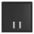 thumbnail image 2 of Pemberly Row Modern Metal Floating Garage Cabinet in Charcoal, 2 of 10