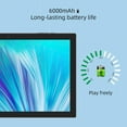 thumbnail image 2 of Android Tablet 10 Inch Tablet, 64GB Storage Tablets, Android 14 Tablet, 1024GB Expand, 8MP Camera, Quad-Core Processor 8GB RAM WiFi 6000MAH Battery 10.1'' IPS HD Touch Screen Google Tableta Blue Tab, 2 of 7