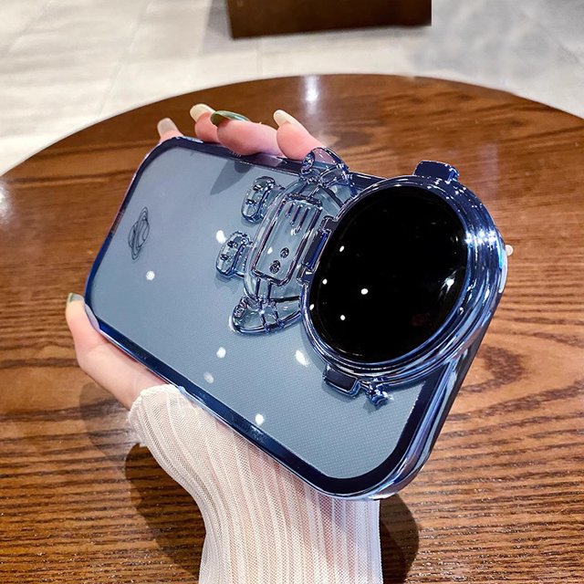 1pc Phone Case With Astronaut Graphic Anti-fall For 15 Plus 15 Pro Max 14 13 12 11 Pro Max XS Max X XR 8 7 Plus Gift For Birthday, Halloween, Christmas