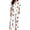 v-52White225, variant on HAYIMI Women Christmas 2 Piece Pajama Set, Short Sleeve Lapel Button-Down Tops And Pants Set, Xmas Print Loungewear Sleepwear For Relaxed Evenings
