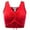 RED, variant on Women's Sexy Casual Adjustable Ruched Stretchy Slim Fit Jersey Crop Top