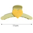 thumbnail image 3 of Sweet Heart Clip Hair Clip Acrylic Baking Paint Process for Women and Girl, 3 of 3