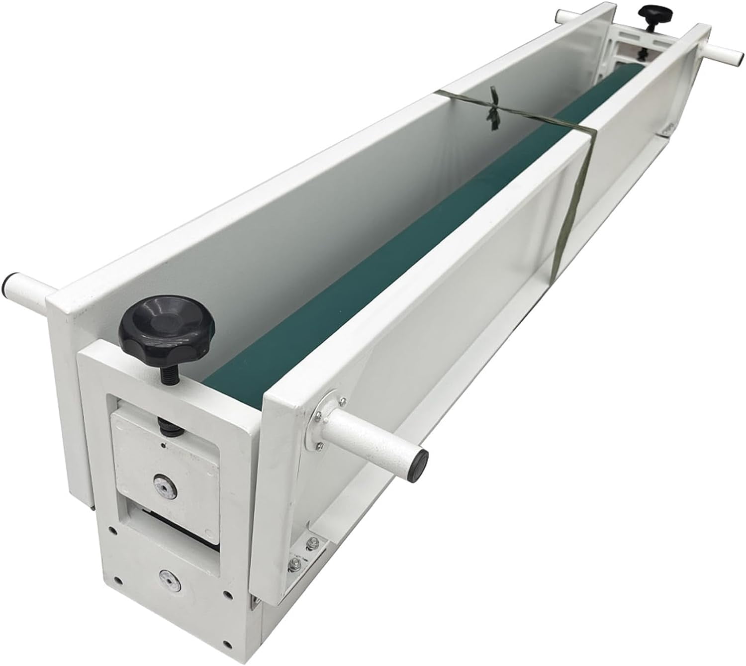 PreAsion 51in Cold Mounting Machine for Photo Vinyl Film Laminating White Cold Mounting Machine with Foldable Working Table
