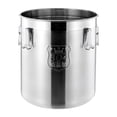 thumbnail image 4 of Miumaeov Stainless Steel Airtight Canister 48L/12.7Gal Large Capacity Food Container Kitchen Storage Bucket with Lid for Rice Cererals Grains Flour, 4 of 15