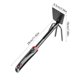 thumbnail image 3 of Garden Hand Rake Quenched Steel Tool, Heavy Duty HRC60 Small Garden Rake with Fiber Reinforced Handle, 11.42 in Rust Resistant for Weeding Planting, 3 of 6