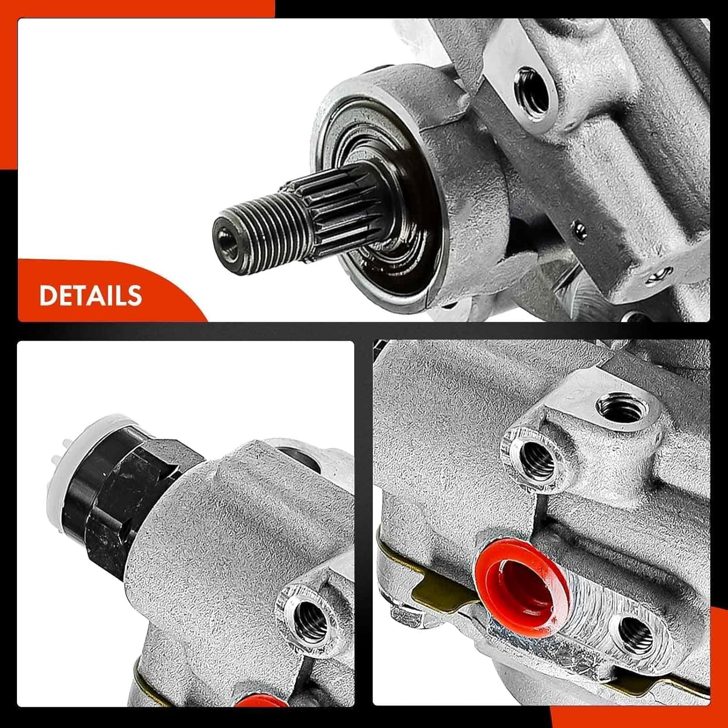 A-Premium Power Steering Pump Replacement for Toyota Corolla Geo Prizm 1993-1997