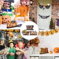 thumbnail image 5 of Decoración de madera de Halloween de 3 piezas, decoración de escena de fiesta, 5 of 5