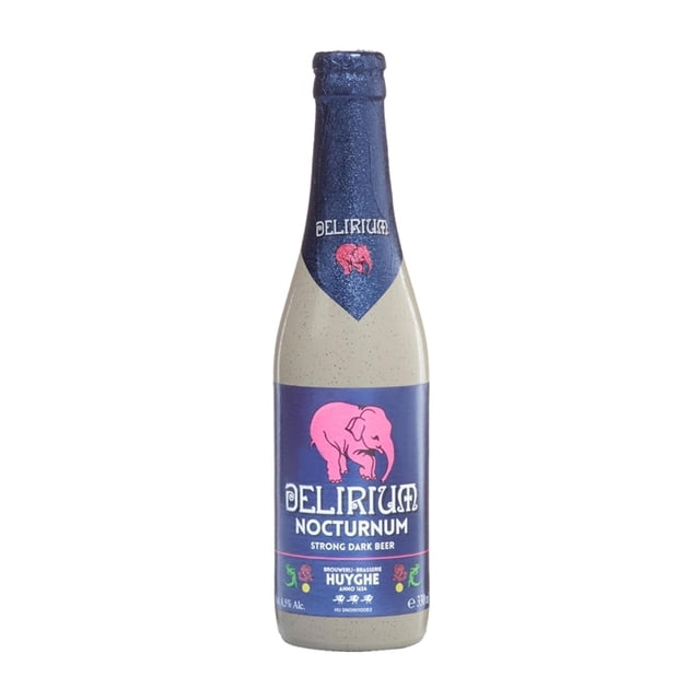 Cerveza oscura Delirium Nocturnum de malta especial extra botella de 330 ml