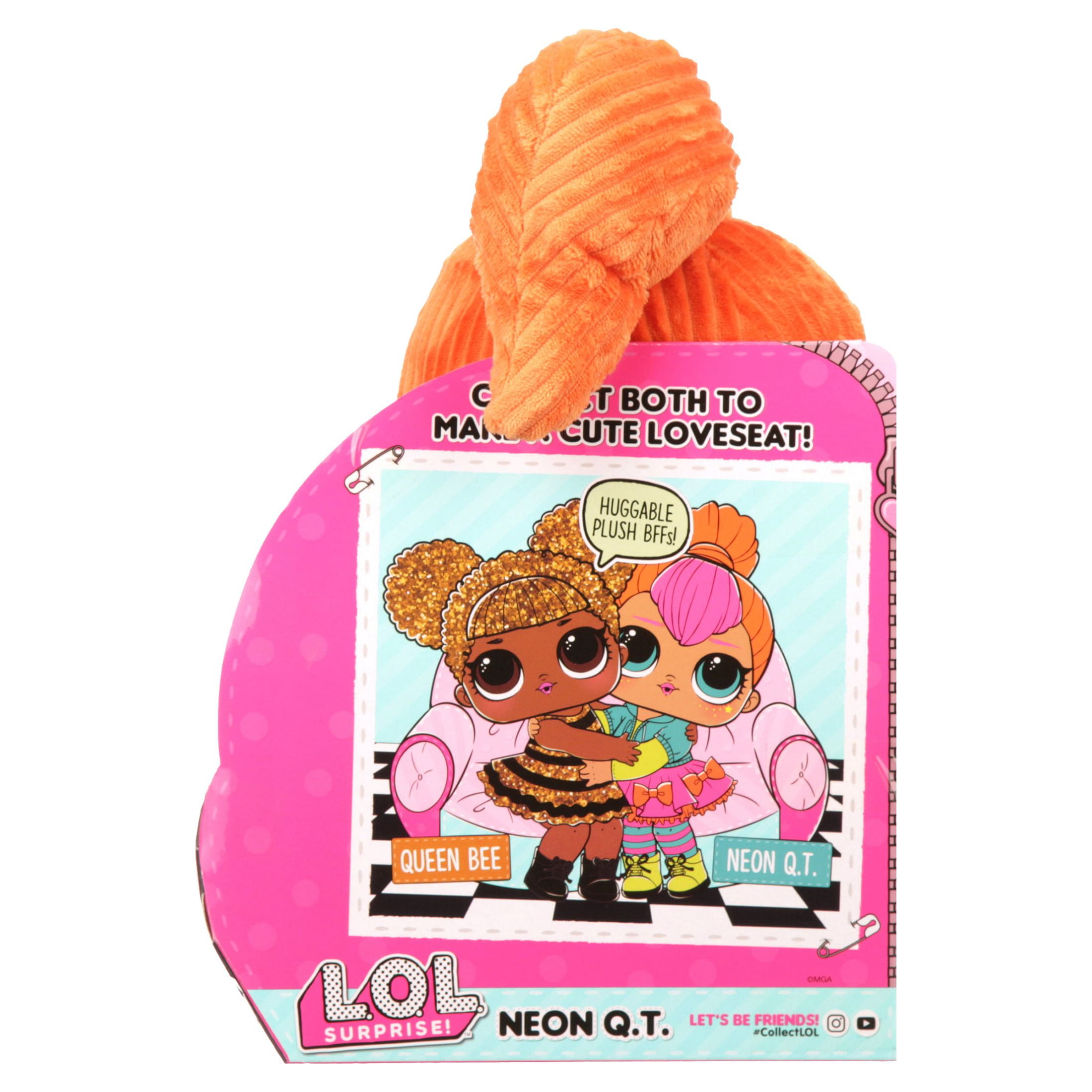 Neon Q.T. - Huggable, Soft Plush Doll – L.O.L. Surprise