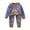 d-Dark Gray1629, variant on VNKIDY Boys Outfits Sets Comfortable Breathable Kids Long Sleeve T-Shirts O-Neck Tops Pants Round Neck 2 Piece Loungewear Tops Pants Sets Soft Toddler Clothes Sets Daily Wear Trendy